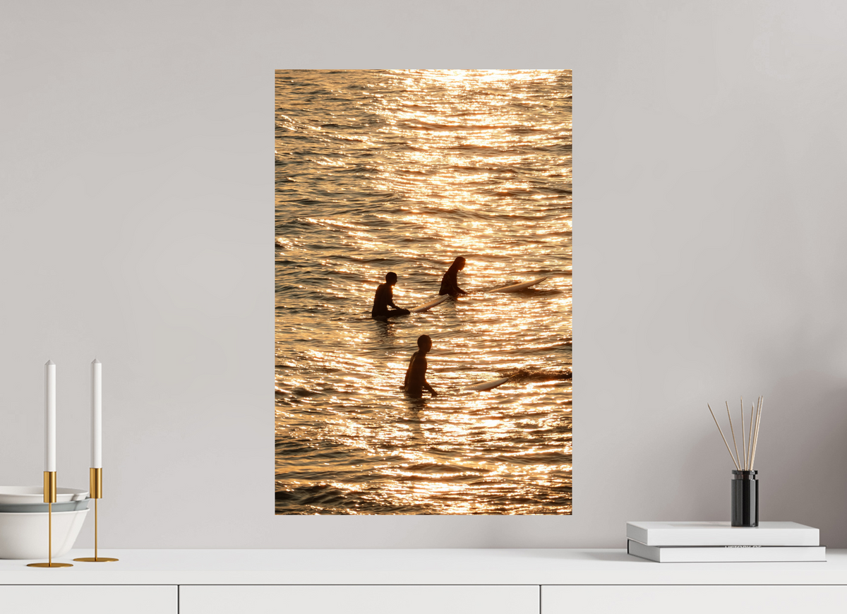 Golden Hour Surf Byron Bay Print