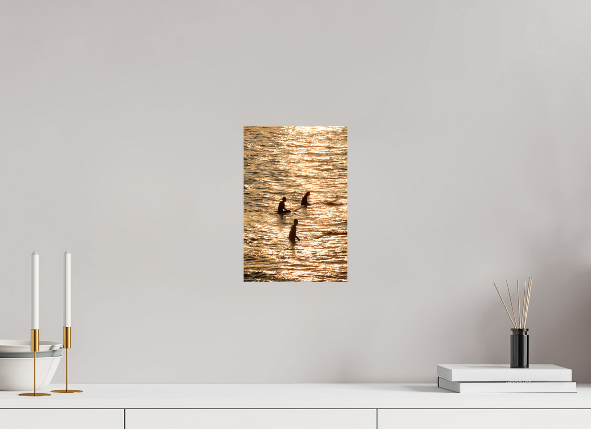 Golden Hour Surf Byron Bay Print
