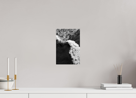 20 x 30 cm, Baryta Prestige 2 (seidenglänzend) Aerial Wave Black and White Print