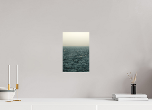 20 x 30 cm, Fine Art Cotton Matt Whale Tail Ocean Australia Print