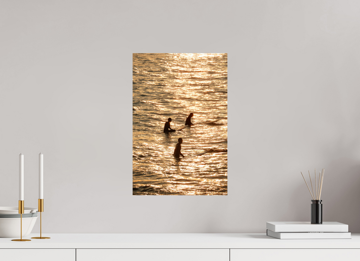 Golden Hour Surf Byron Bay Print